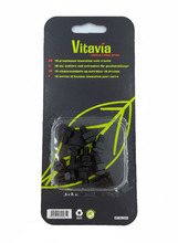 Bultar & Muttrar Alu Svart 10-pack Vitavia